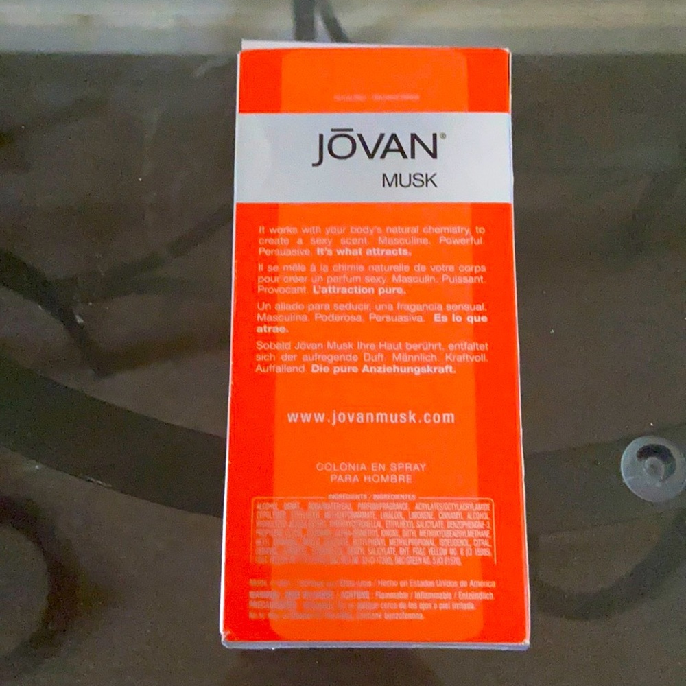 Jovan musk colone